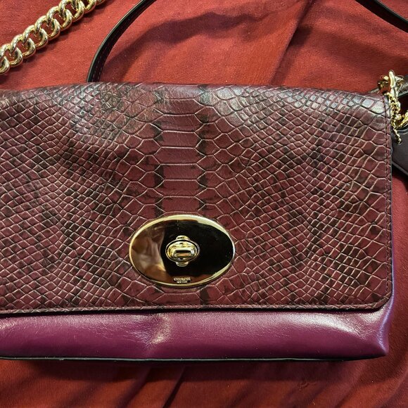 Coach Alligator Evening Bag - Picture 1 of 3